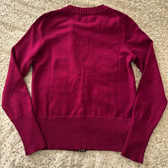 Banana Republic Dark Red Cardigan - Picture 4 of 6